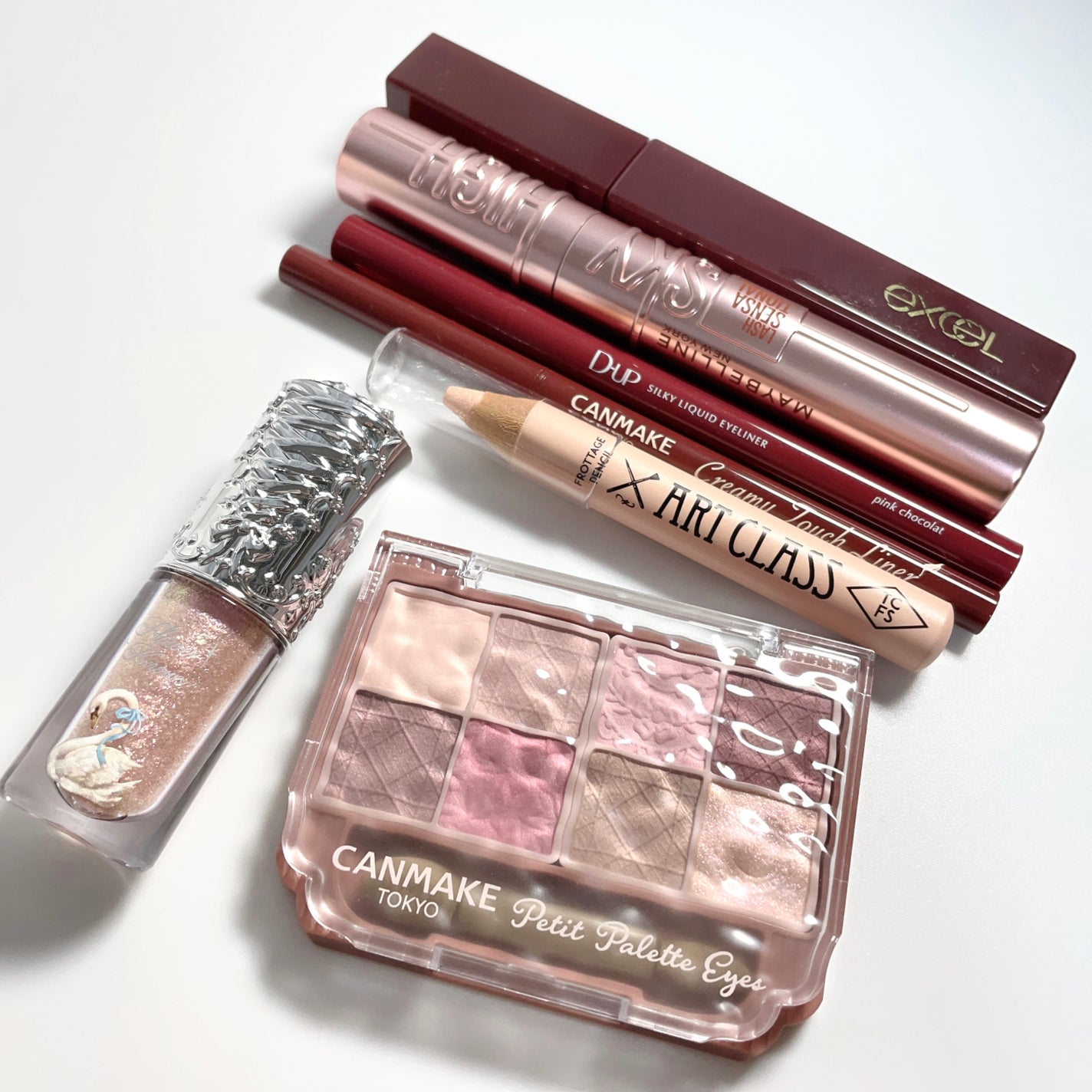 フラワーノーズ スワンバレエシリーズ リキッドアイシャドウ/FlowerKnows/リキッドアイシャドウを使ったクチコミ(2枚目)