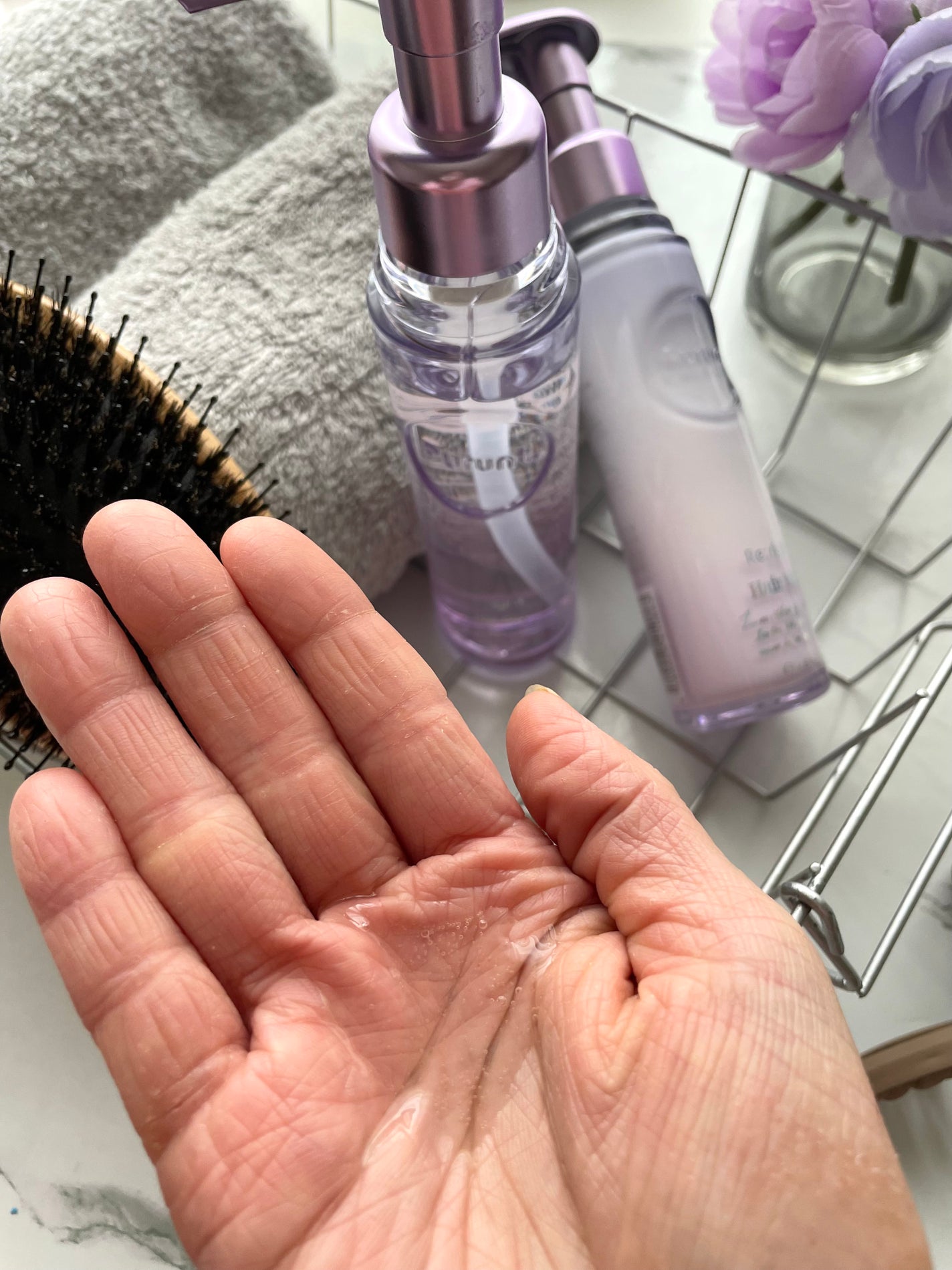 プルント リライト美容液ヘアミルク/Purunt./ヘアミルクを使ったクチコミ(2枚目)