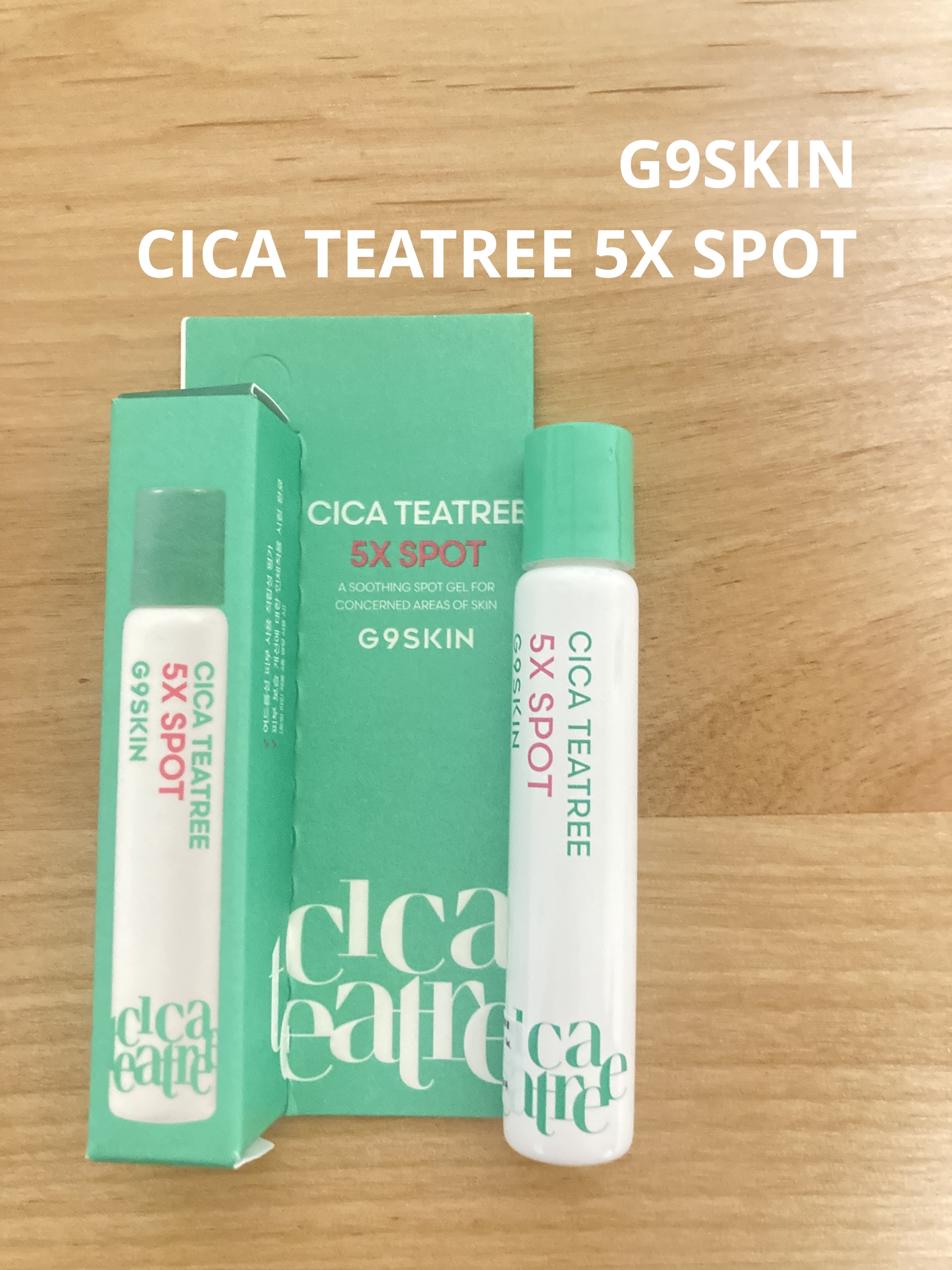 CICA TEATREE 5X SPOT/G9SKIN/その他スキンケアを使ったクチコミ（1枚目）