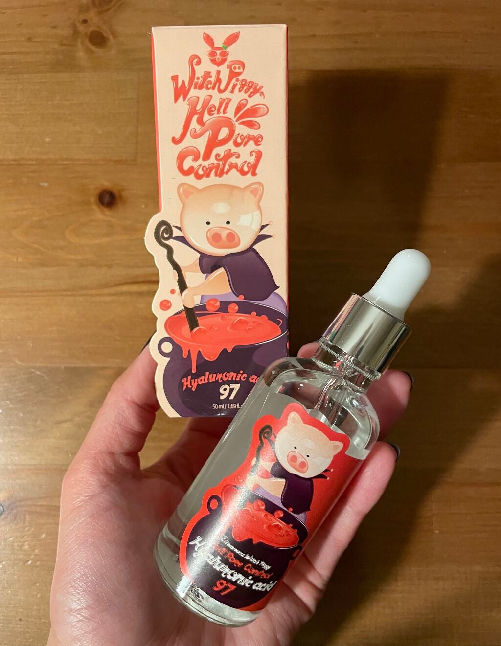 ヘル ポアコントロール ヒアルロン酸 97%/Elizavecca/美容液を使ったクチコミ(1枚目)