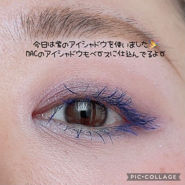 カラーマスカラ CM02 Blue/NYX Professional Makeup/マスカラを使ったクチコミ（2枚目）