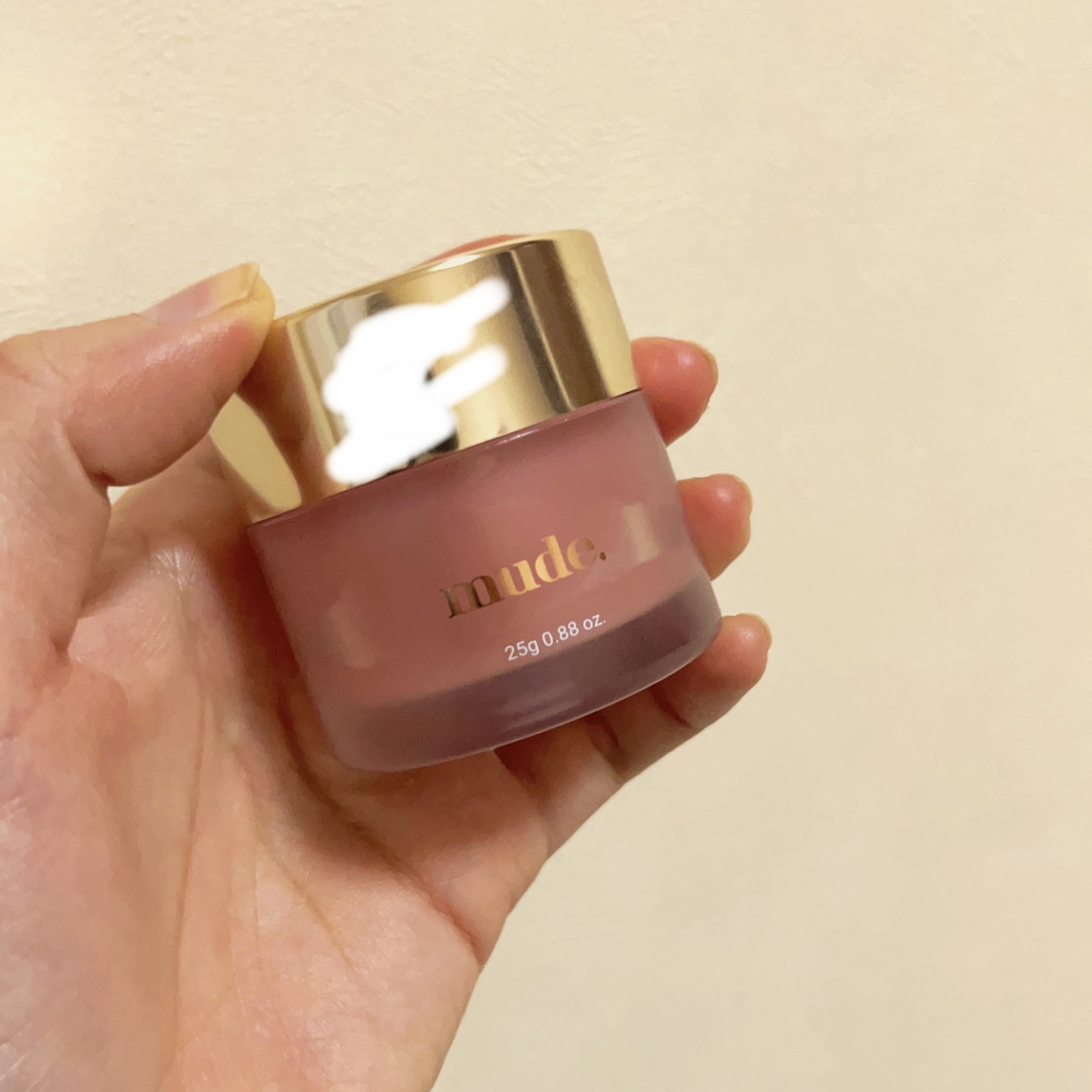 ベアーシャインリップマスク/mude/リップマスクを使ったクチコミ（2枚目）