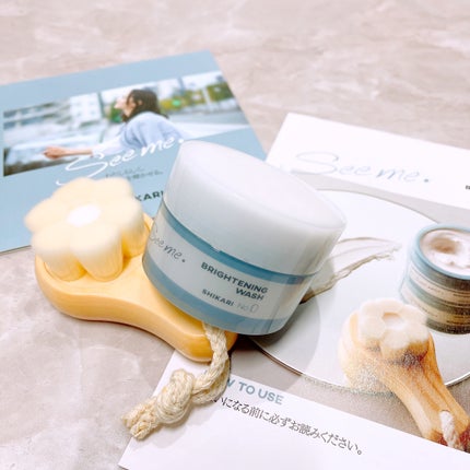 BRIGHTENING WASH/SHIKARI/その他洗顔料を使ったクチコミ(1枚目)