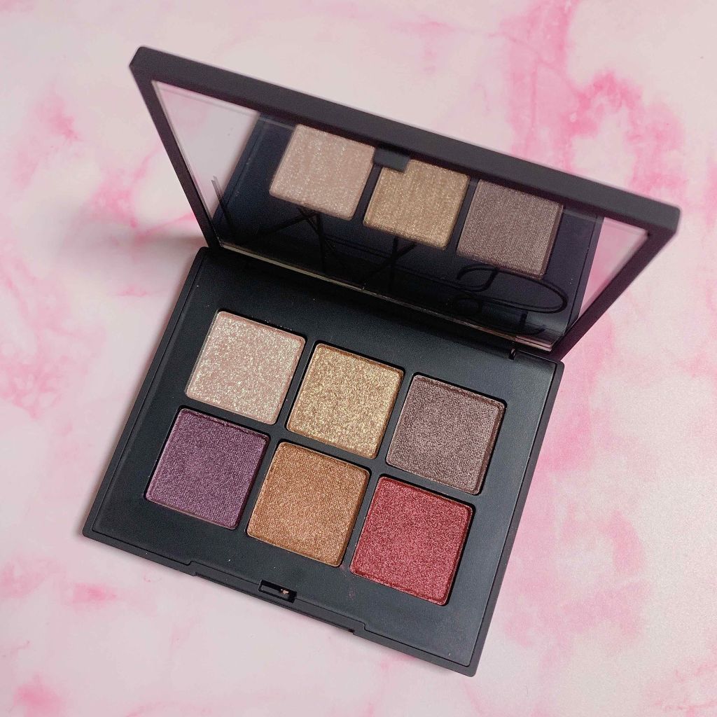ヴォワヤジュールアイシャドウパレット/NARS/アイシャドウパレットを使ったクチコミ（2枚目）