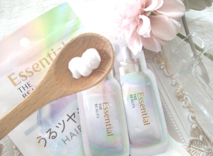 ザビューティ うるツヤチャージヘアパック/エッセンシャル/ヘアマスク・ヘアパックを使ったクチコミ(3枚目)