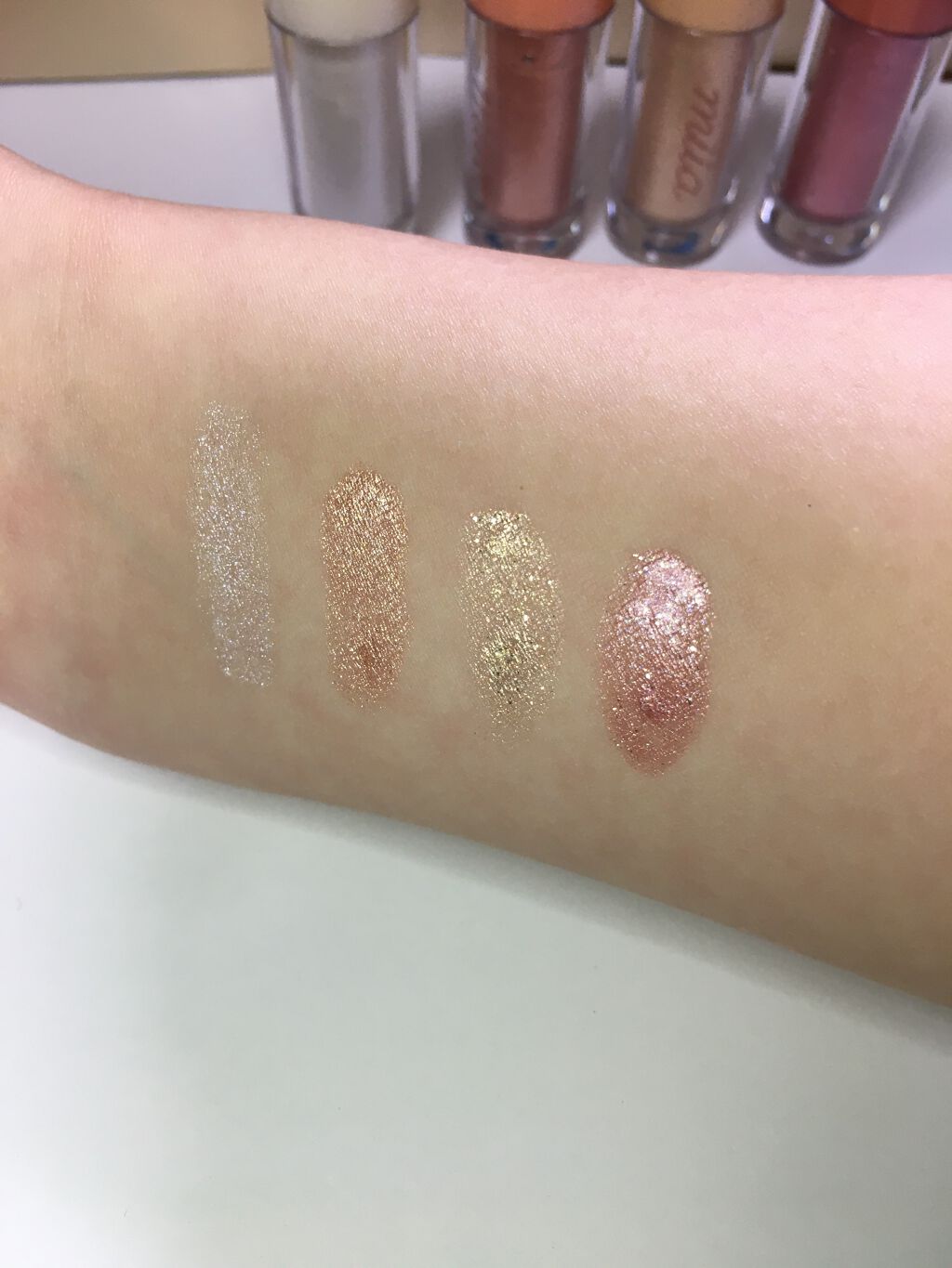 miia リキッドアイシャドウ/DAISO/リキッドアイシャドウを使ったクチコミ（2枚目）