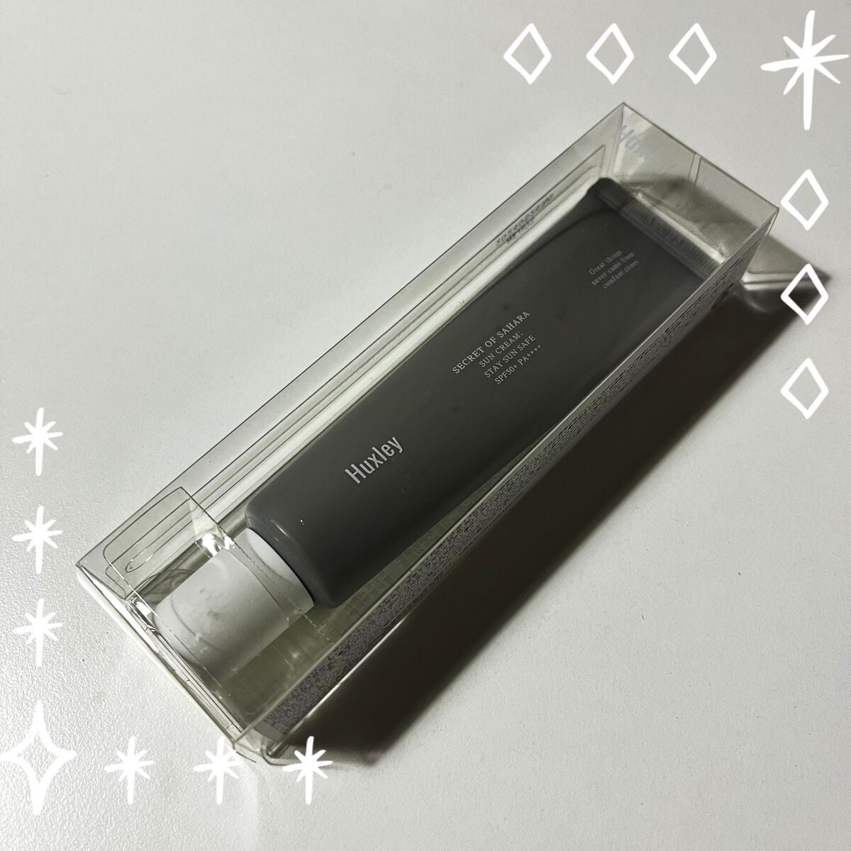 サンクリーム;ステイサンセーフ/Huxley/日焼け止めクリームを使ったクチコミ(1枚目)