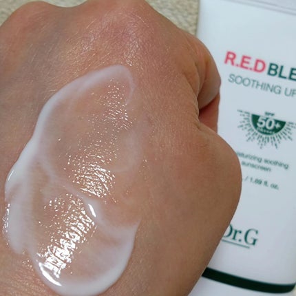 レッドブレミッシュスージングアップサン/Dr.G/日焼け止めクリームを使ったクチコミ(5枚目)