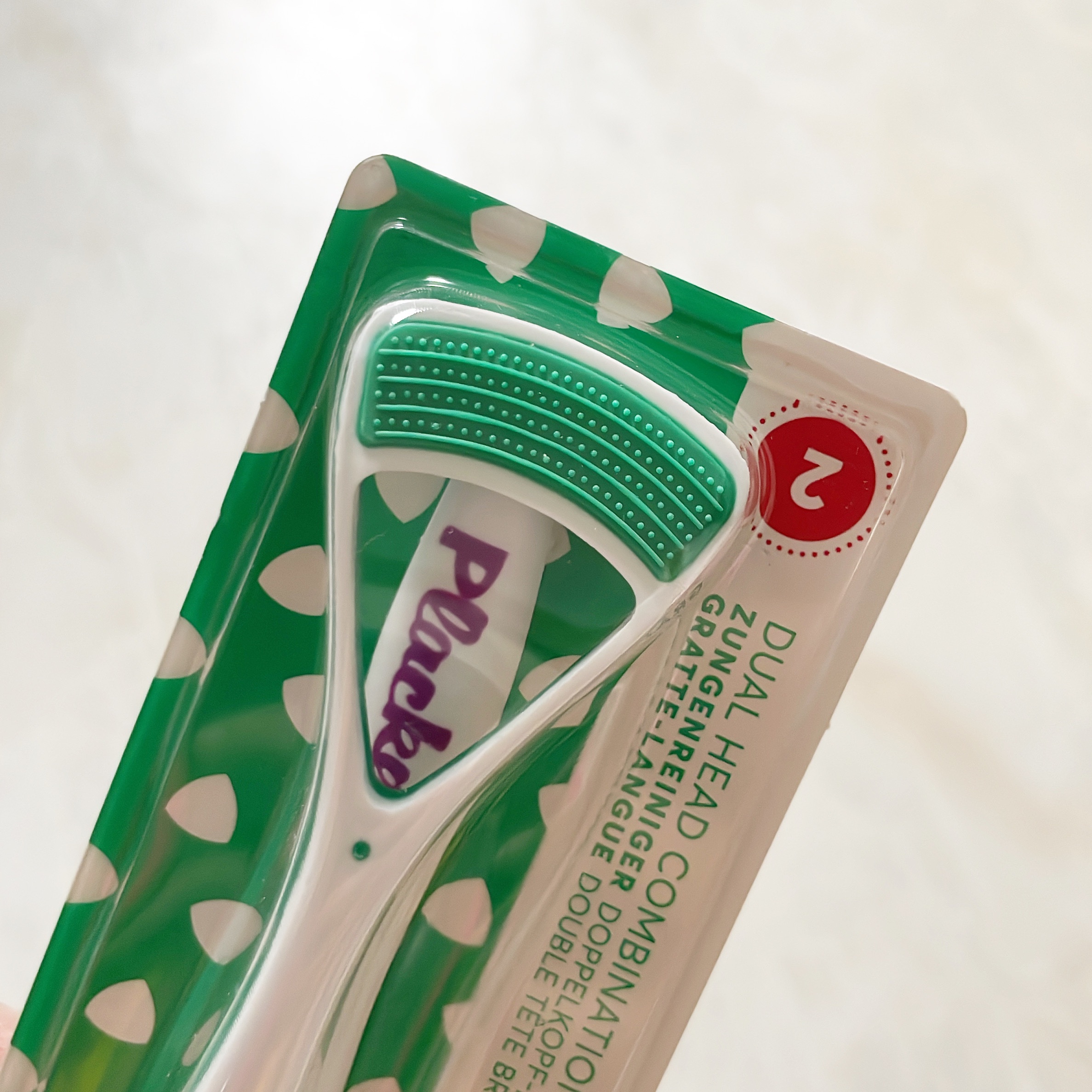 マイクロ舌クリーナー/Plackers®/その他オーラルケアを使ったクチコミ（3枚目）