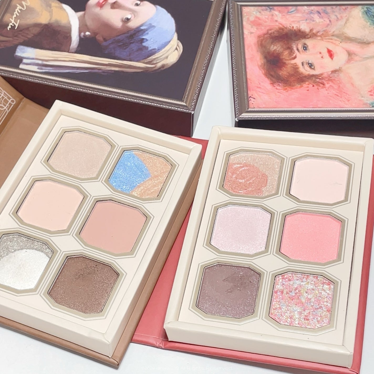 絵画アイシャドウパレット/MilleFée/アイシャドウパレットを使ったクチコミ(4枚目)