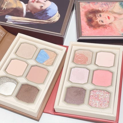 絵画アイシャドウパレット/MilleFée/アイシャドウパレットを使ったクチコミ(4枚目)