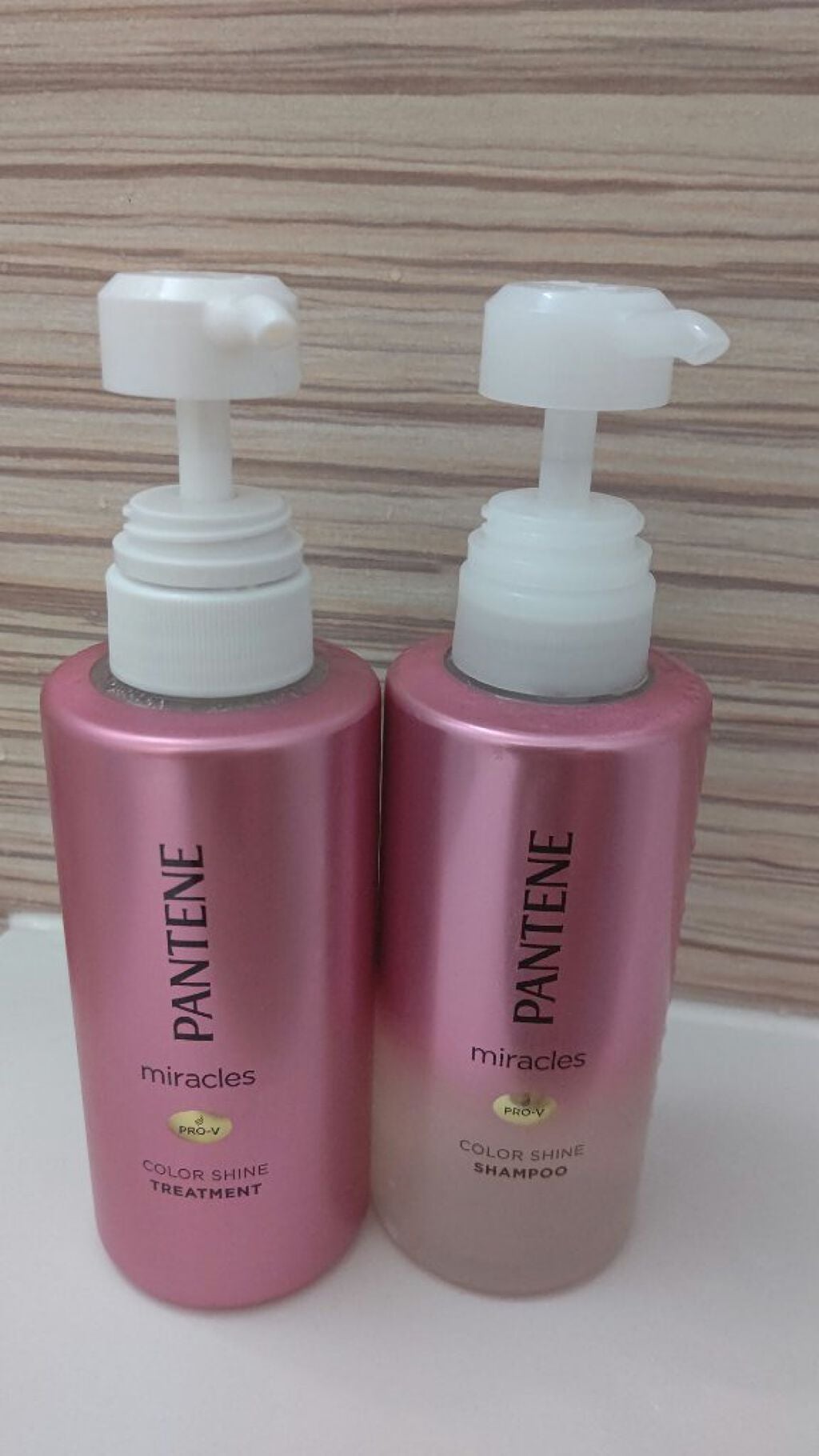 ミラクルズ カラーシャイン シャンプー/トリートメント/パンテーン/市販シャンプーを使ったクチコミ(1枚目)