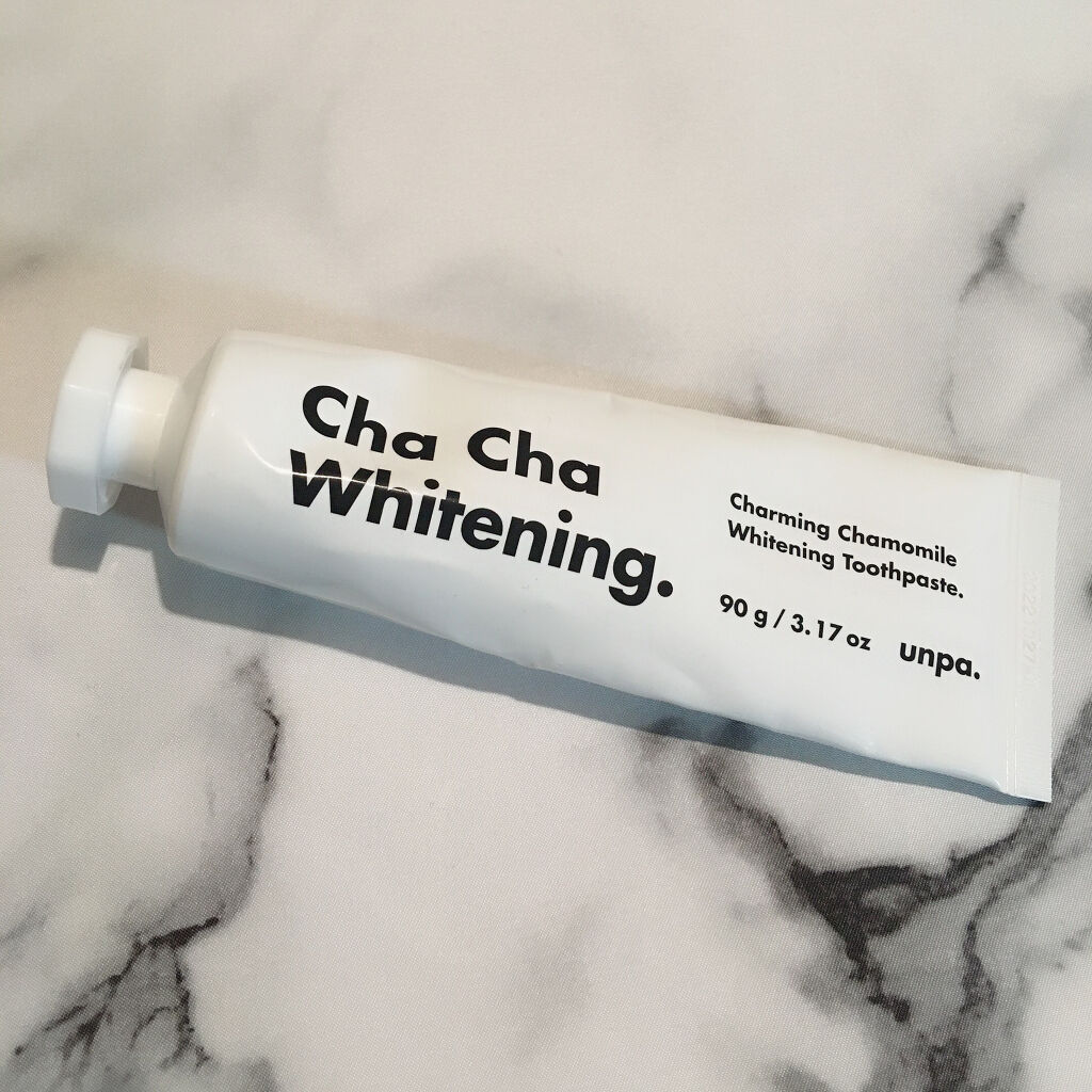 Cha Cha Whitening/chacha/歯磨き粉を使ったクチコミ（1枚目）