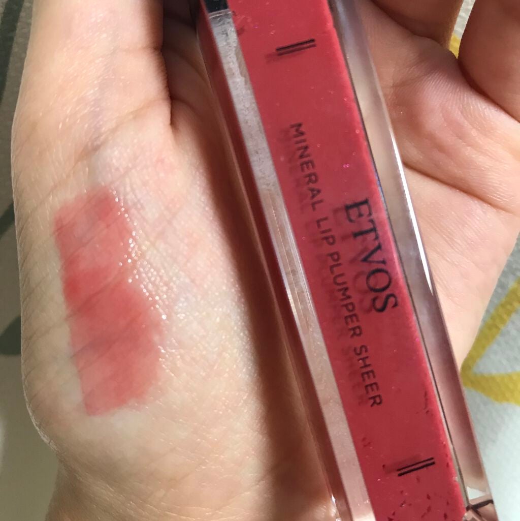ミネラルリッププランパー シアー/エトヴォス/リッププランパーを使ったクチコミ(2枚目)
