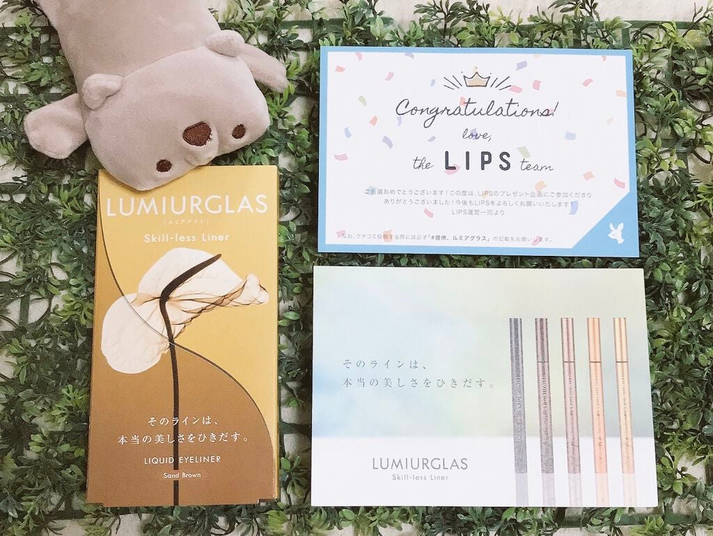 スキルレスライナー/LUMIURGLAS/リキッドアイライナーを使ったクチコミ(1枚目)