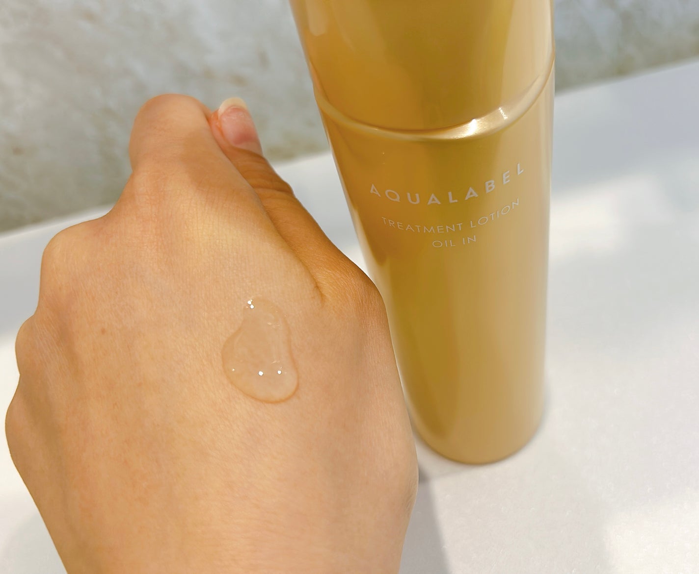 トリートメントミルク (オイルイン) とてもしっとり/アクアレーベル/乳液を使ったクチコミ(4枚目)