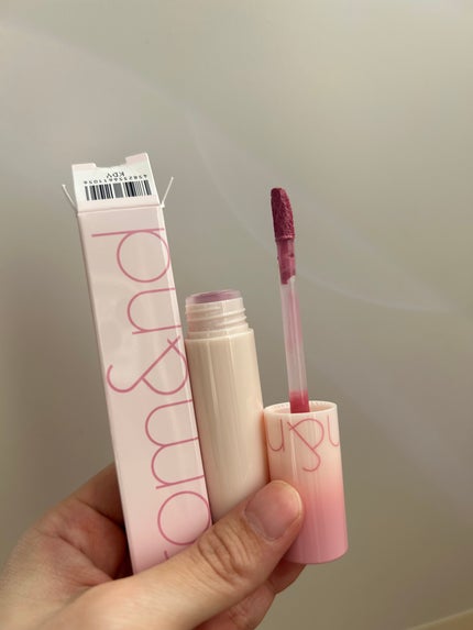 ジューシーラスティングティント/rom&nd/リップティントを使ったクチコミ(1枚目)