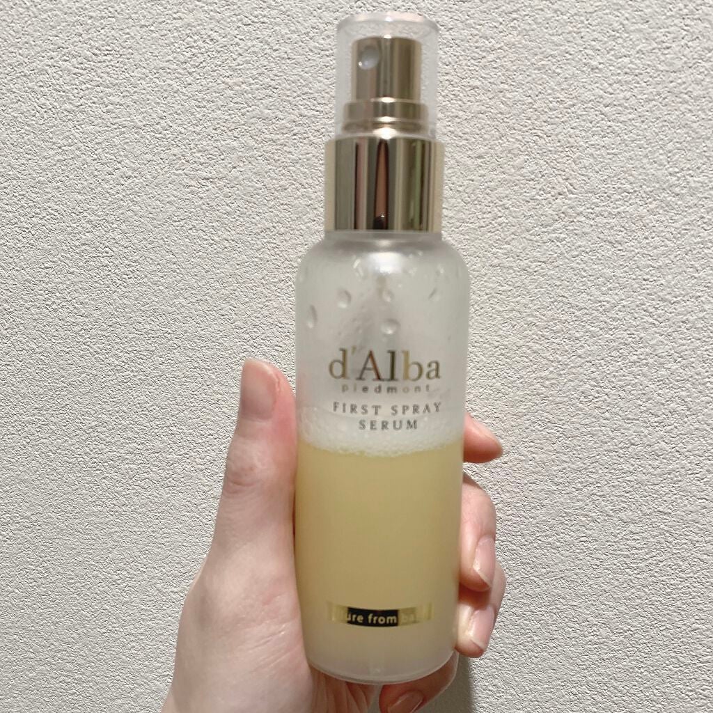 ダルバ ホワイトトリュフファーストスプレーセラム/ダルバ/ミスト状化粧水を使ったクチコミ(1枚目)