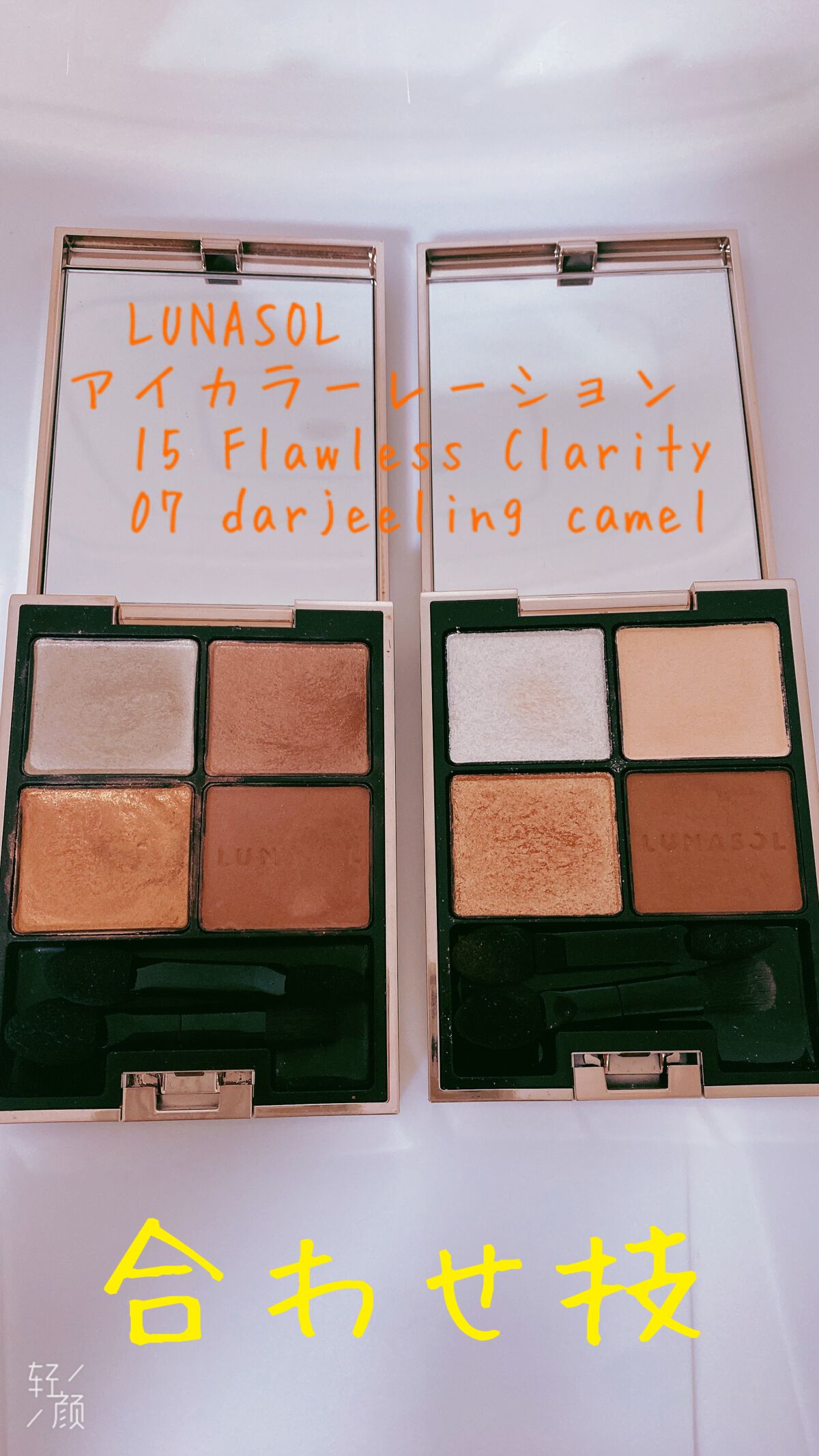 アイカラーレーション/LUNASOL/アイシャドウパレットを使ったクチコミ(1枚目)