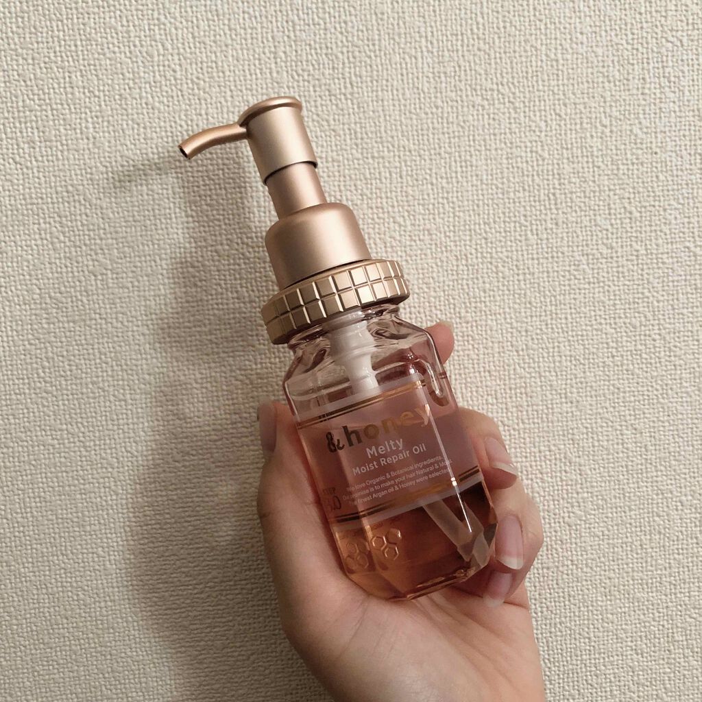 &honey メルティ モイストリペア ヘアオイル 3.0/&honey/ヘアオイルを使ったクチコミ（1枚目）