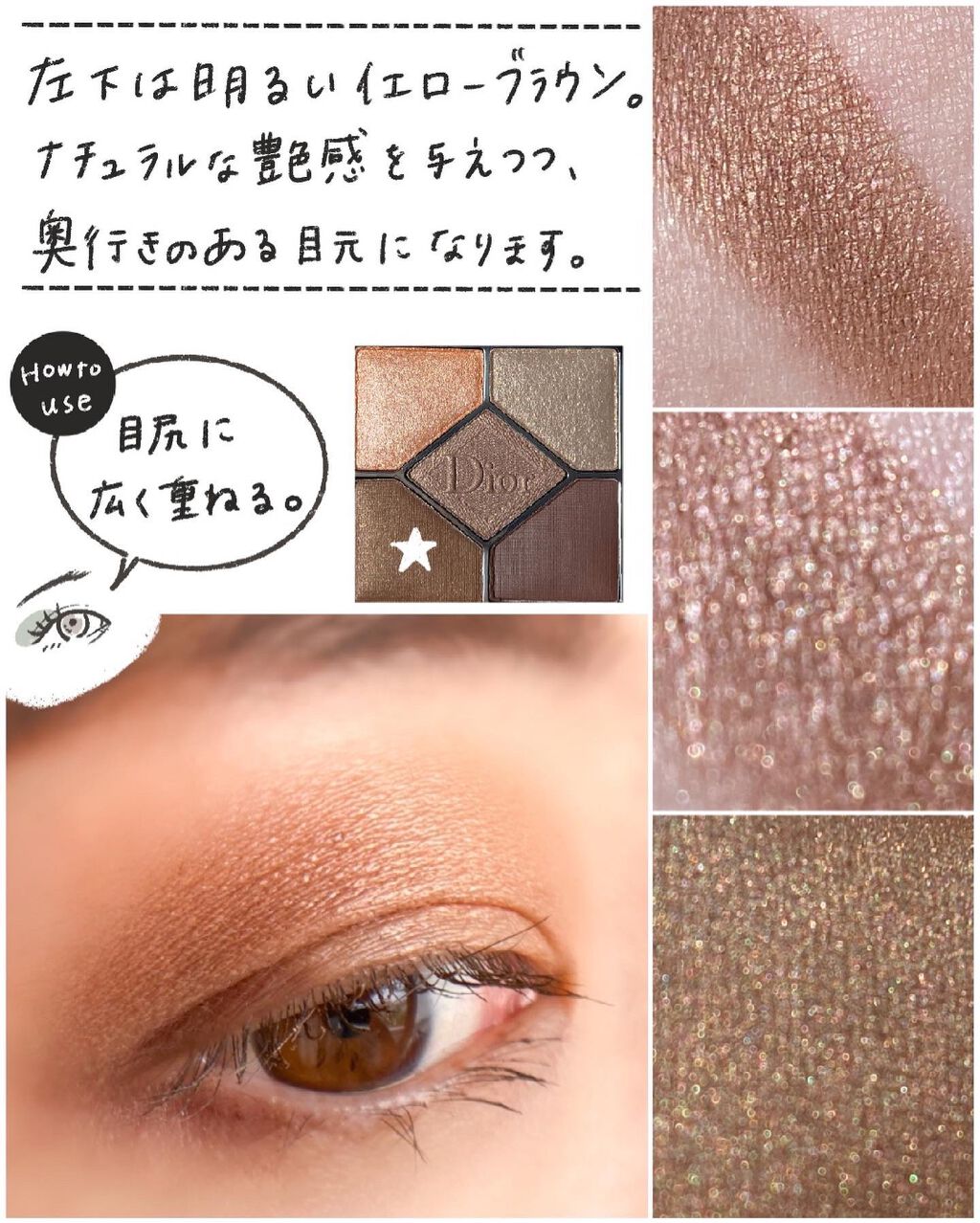 【旧】サンク クルール クチュール/Dior/アイシャドウパレットを使ったクチコミ(6枚目)