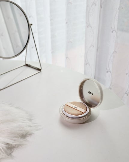 カーミンググロウアップクッションファンデーション/favs/リキッドファンデーションを使ったクチコミ(7枚目)