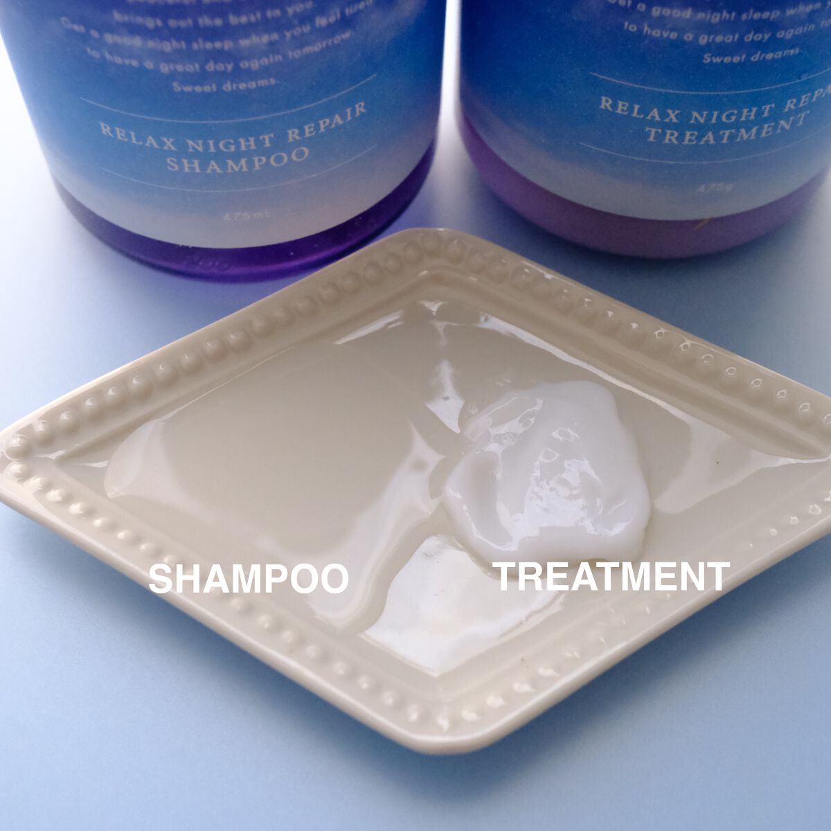 リラックスナイトリペア シャンプー/トリートメント/YOLU/市販シャンプーを使ったクチコミ(2枚目)