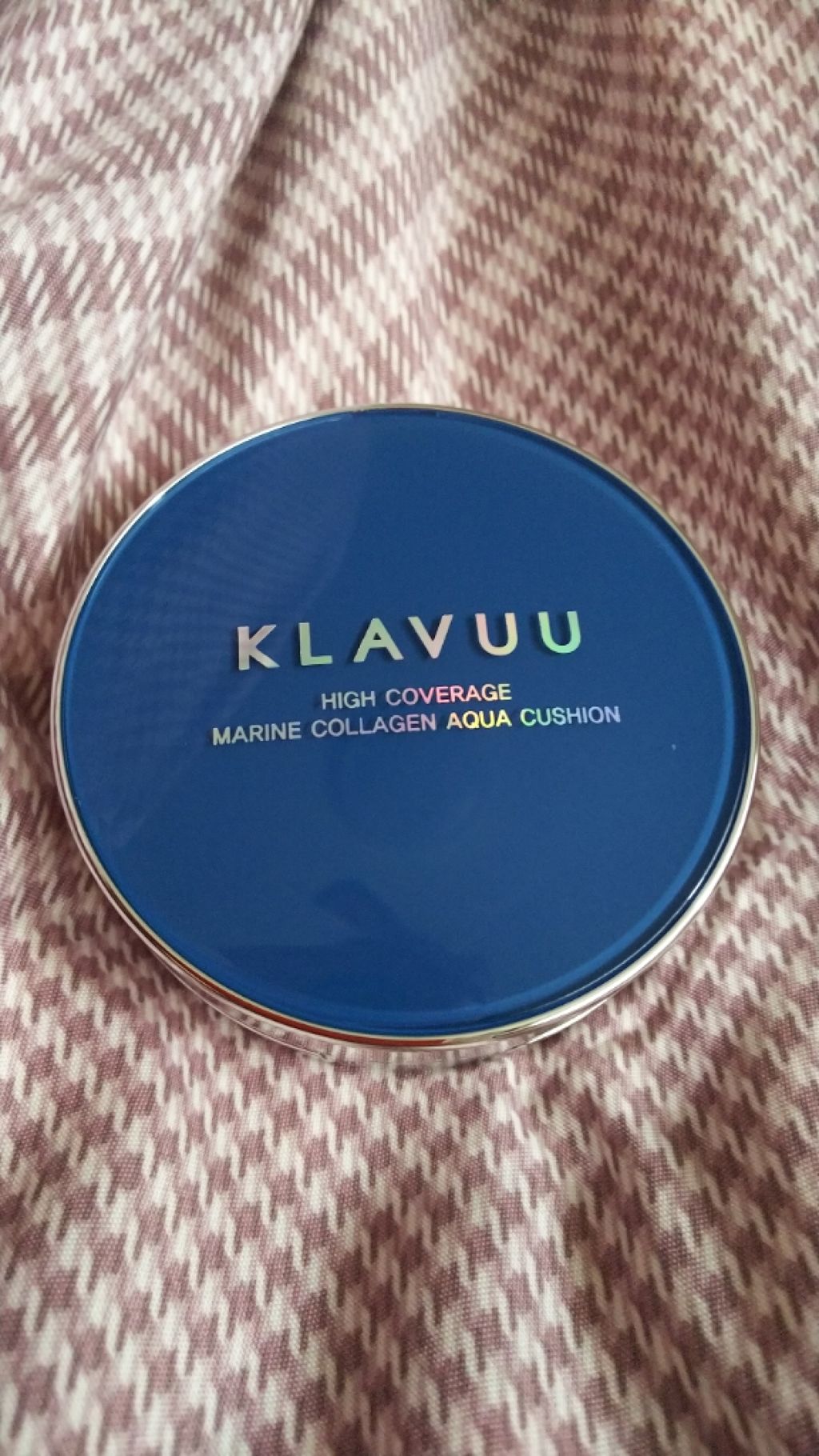 ブルーパールマリンコラーゲンアクアクッション/KLAVUU/クッションファンデーションを使ったクチコミ(1枚目)