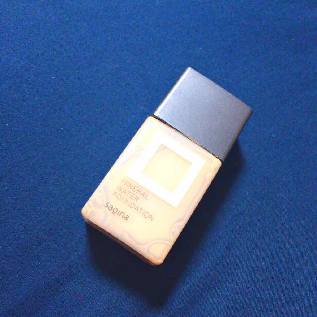 ミネラルウォーターファンデーション/サキナ ベースメイク/リキッドファンデーションを使ったクチコミ(1枚目)