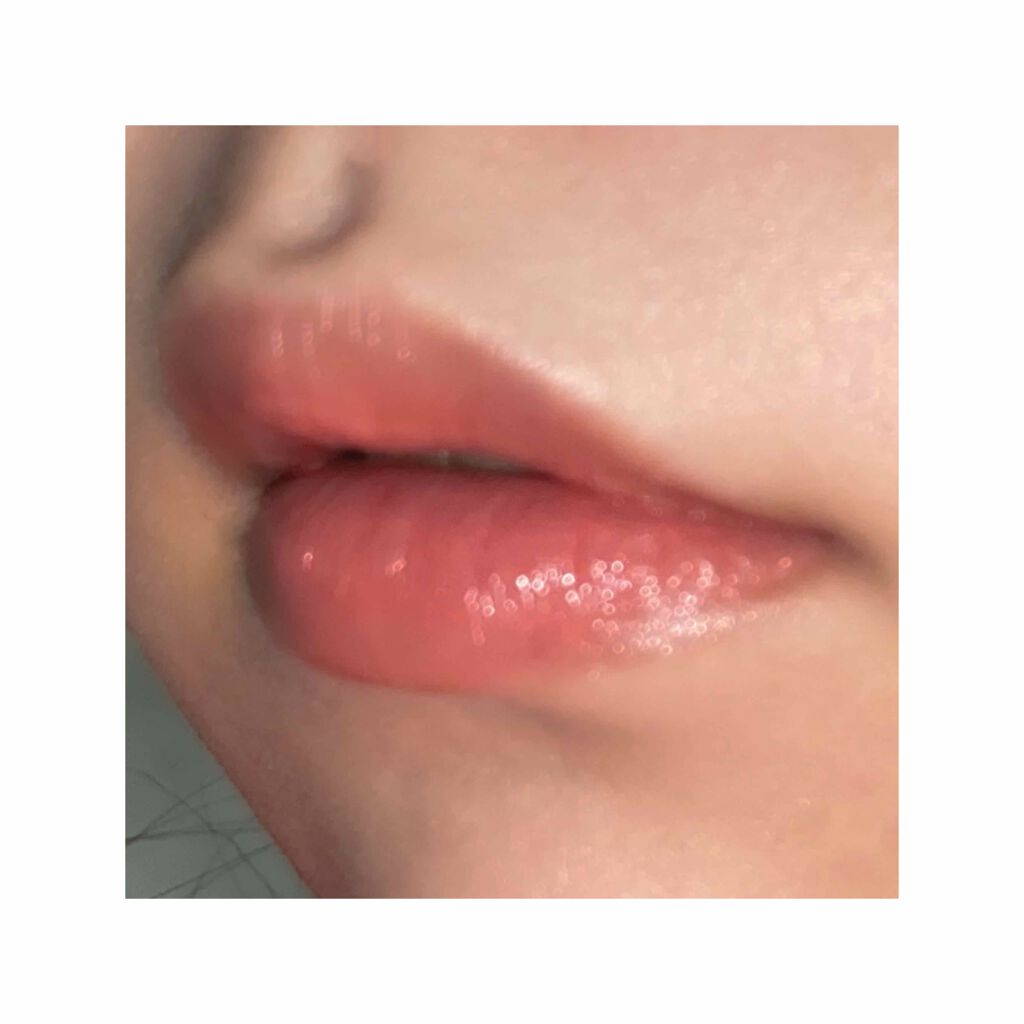 ラスティンググロスリップ/CEZANNE/口紅を使ったクチコミ(2枚目)