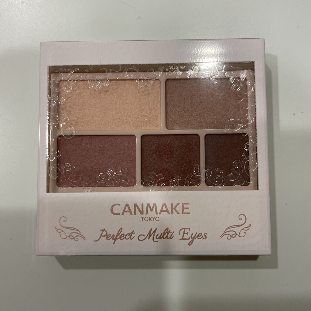 パーフェクトマルチアイズ/キャンメイク/アイシャドウパレットを使ったクチコミ（1枚目）