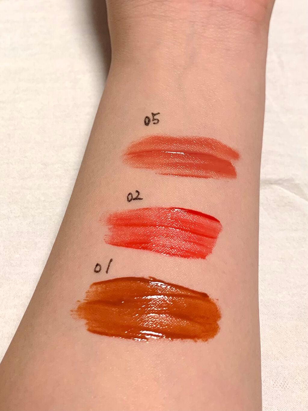 ジューシーリブティント/RICAFROSH/リップティントを使ったクチコミ(2枚目)