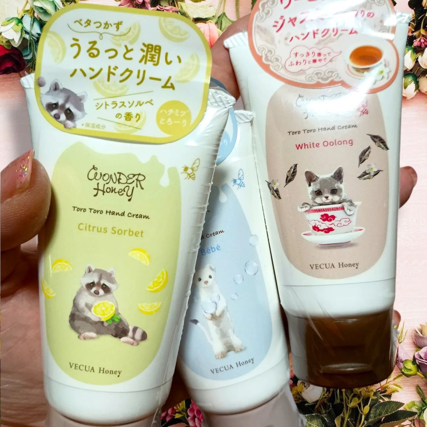 ワンダーハニー とろとろハンドクリーム ホワイトウーロン ホワイトウーロン/VECUA Honey/ハンドクリームを使ったクチコミ（3枚目）