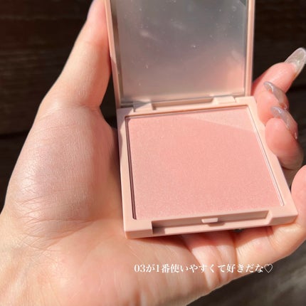 チャンユカ on LIPS 「〖イロアソビ限定チーク🍑〗透明感爆発&大人っぽカラーの4色♡@..」(5枚目)