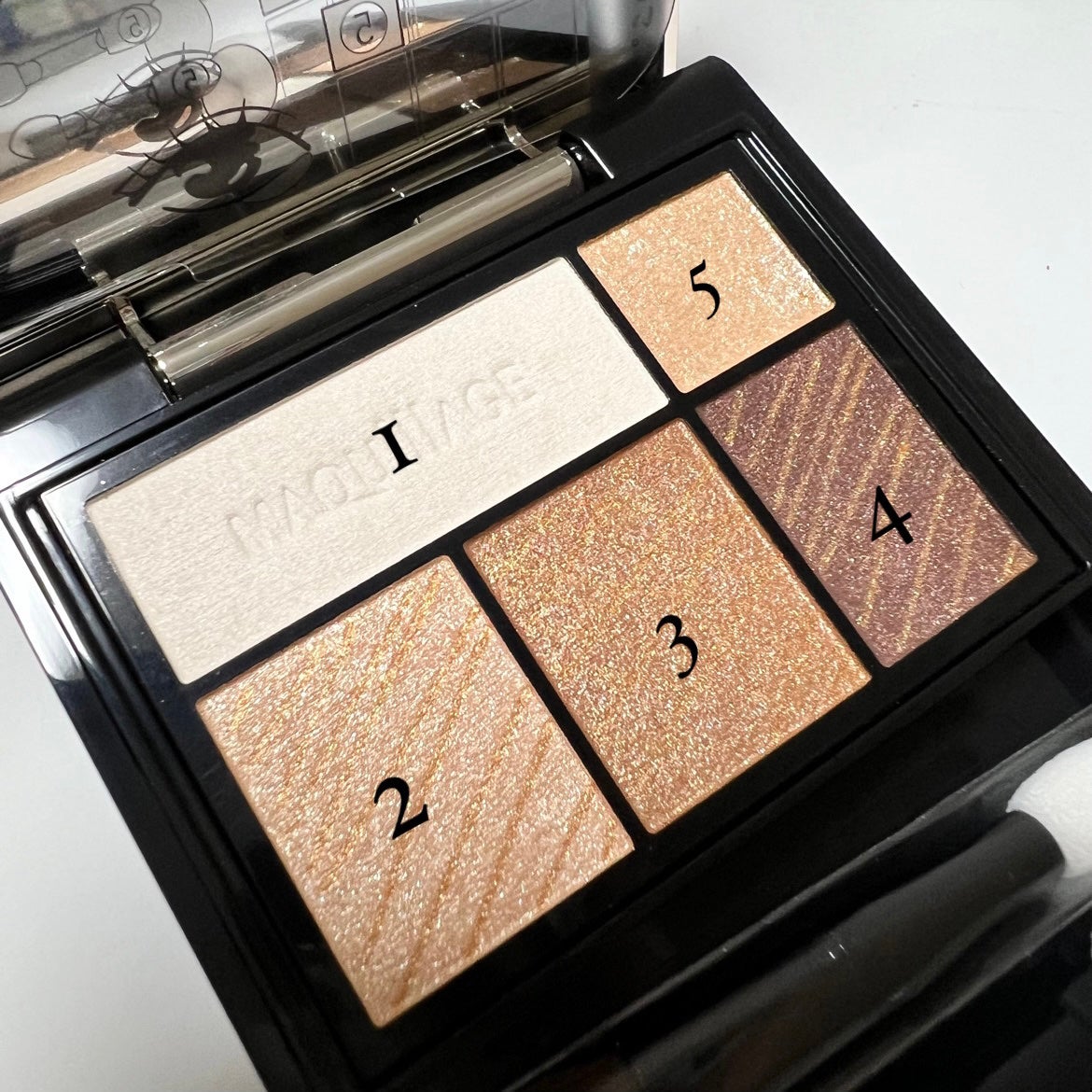 ドラマティックスタイリングアイズ/マキアージュ/アイシャドウパレットを使ったクチコミ(4枚目)