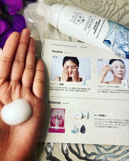 クーリング フォーム クレンザー/SNOW FOX SKINCARE/洗顔フォームを使ったクチコミ(2枚目)