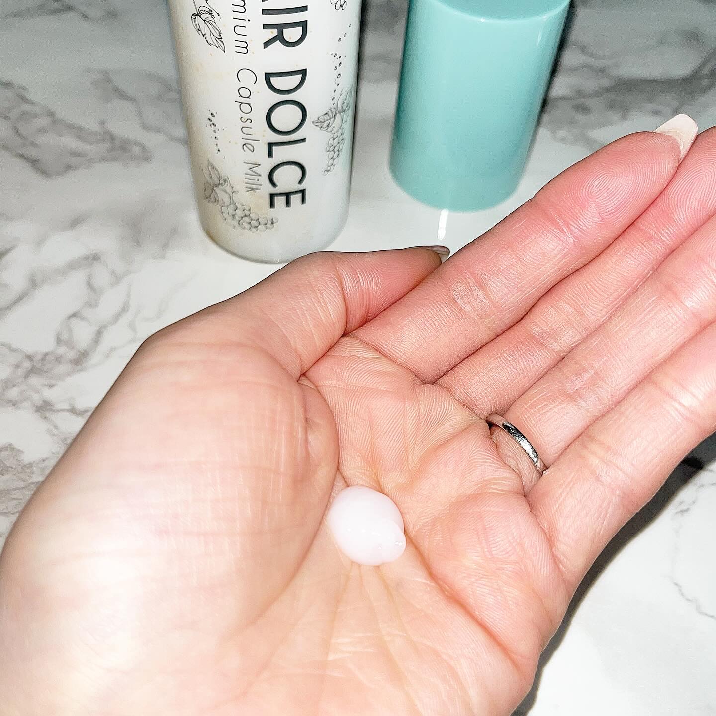 ナイトサボンスムースミルク/HAIR DOLCE/ヘアミルクを使ったクチコミ（3枚目）