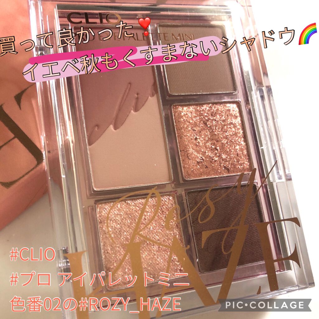 プロ アイパレット ミニ/CLIO/アイシャドウパレットを使ったクチコミ(1枚目)