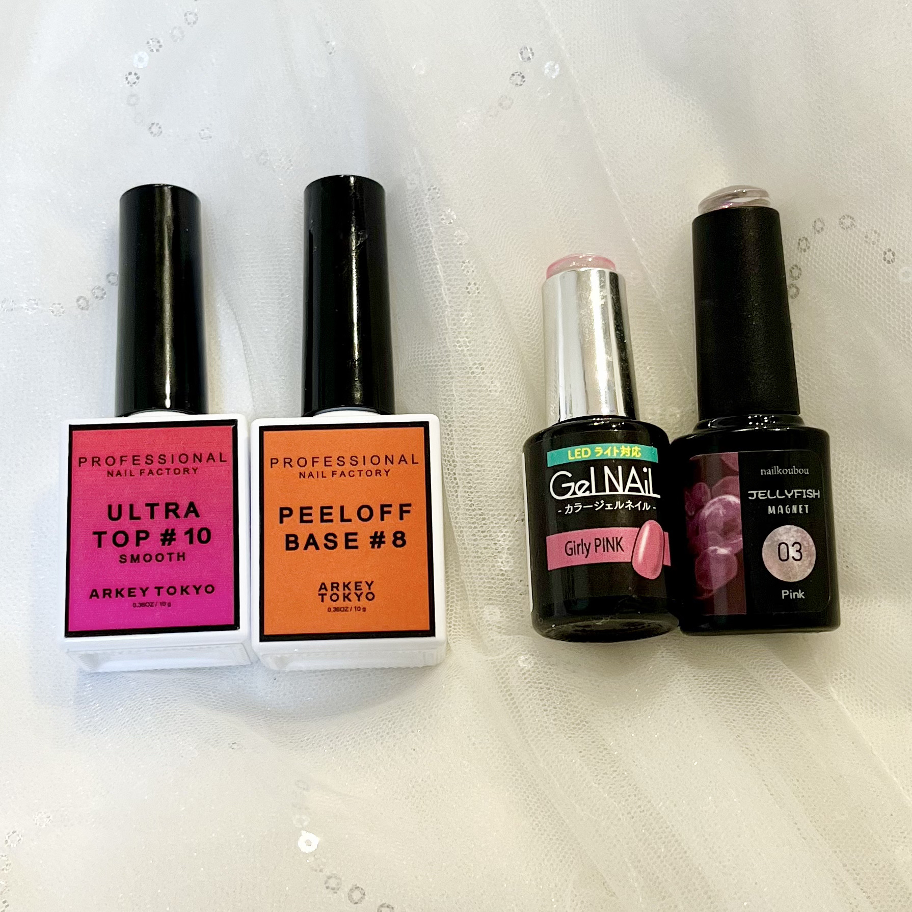 ジェリーフィッシュマグネットジェル/ネイル工房/ジェルネイルを使ったクチコミ（2枚目）