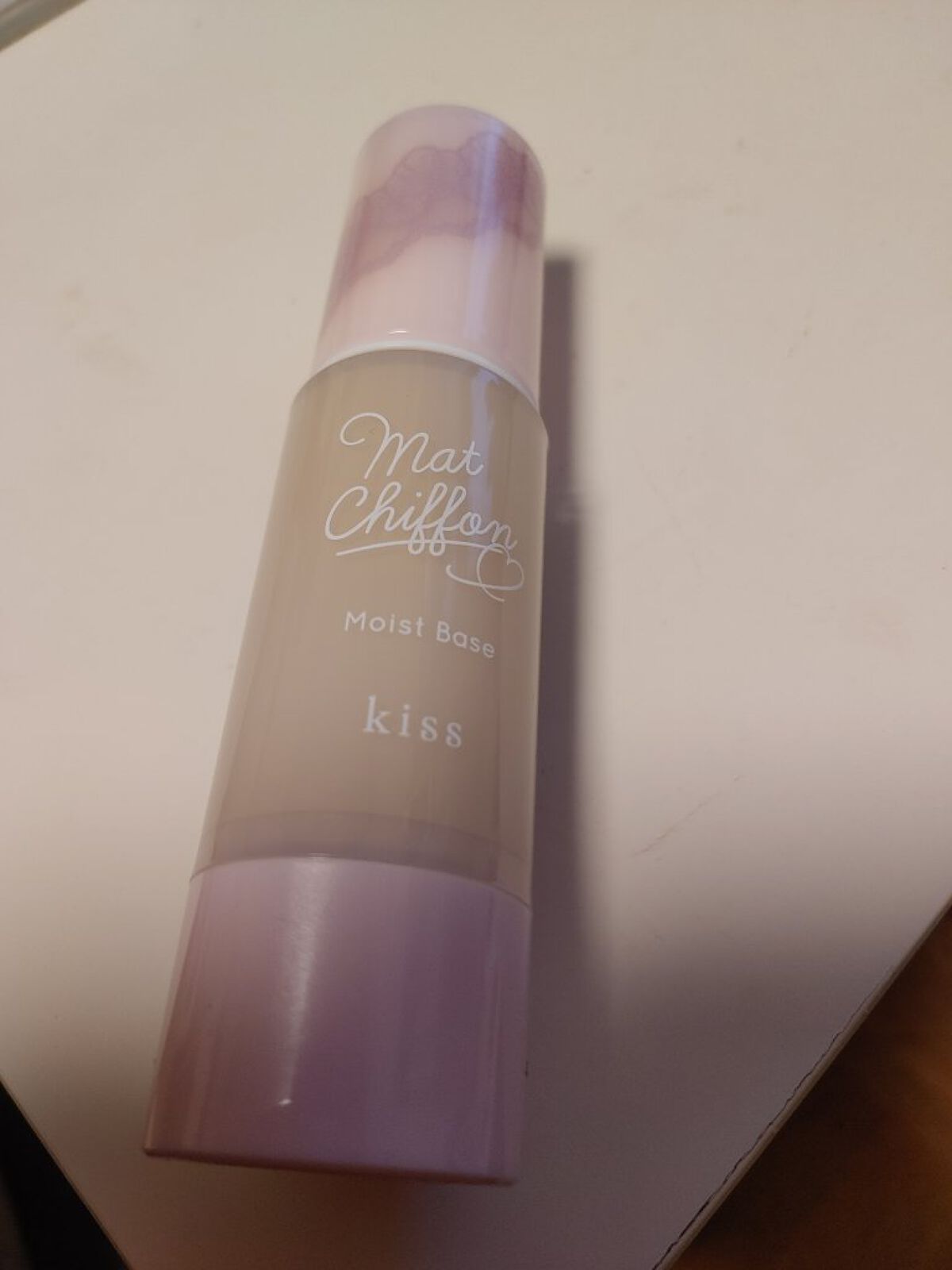 マットシフォンUVモイストベース 02 ナチュラル/KiSS/化粧下地を使ったクチコミ（1枚目）