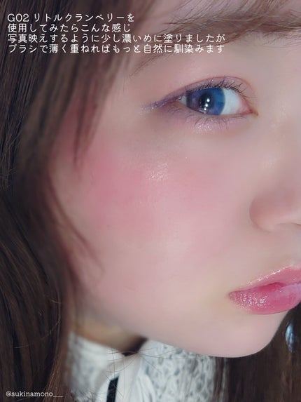 ストロベリーロココ チークブラッシュ/FlowerKnows/パウダーチークを使ったクチコミ(6枚目)