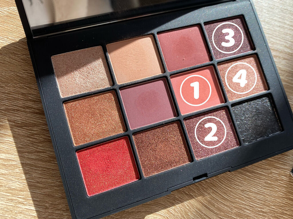 エクストリームエフェクト アイシャドーパレット/NARS/アイシャドウパレットを使ったクチコミ（2枚目）