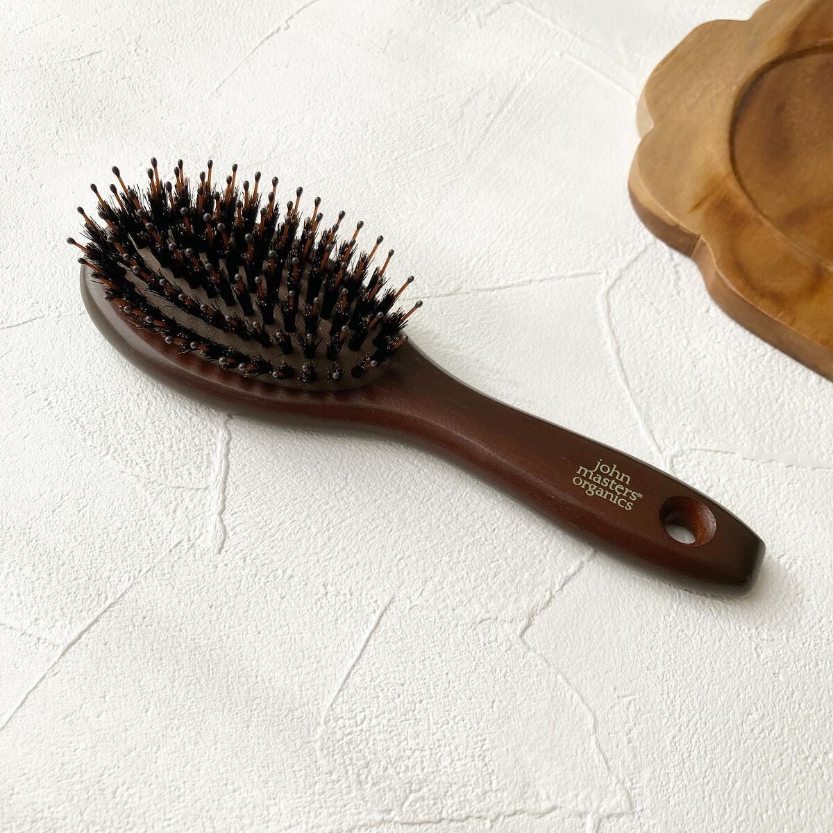コンボパドルブラシ/john masters organics/ヘアブラシを使ったクチコミ(2枚目)