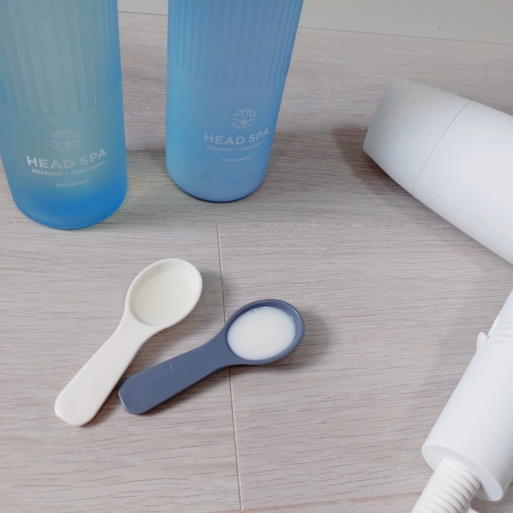 リフレッシュ × さらつや シャンプー/トリートメント/h&s/市販シャンプーを使ったクチコミ（3枚目）