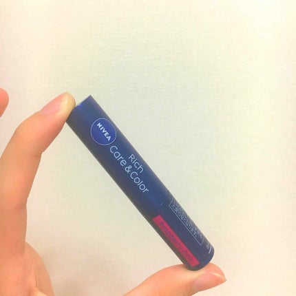 ニベア リッチケア&カラーリップ/ニベア/リップクリームを使ったクチコミ(2枚目)