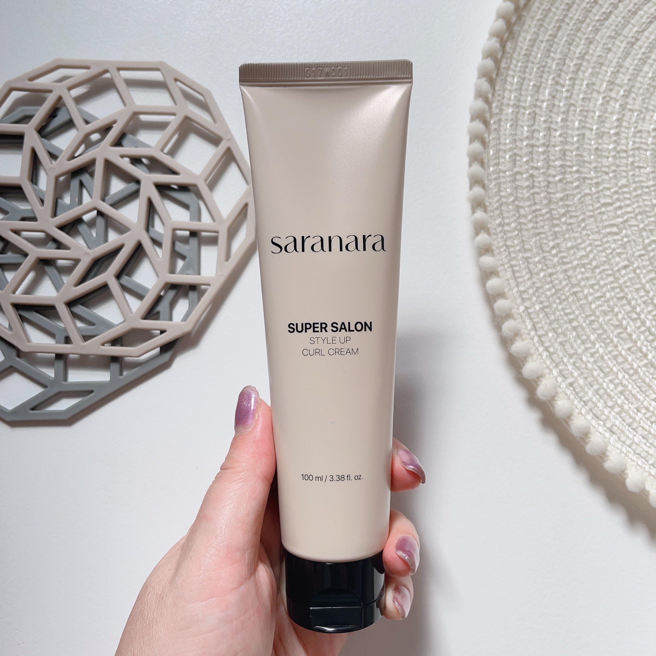 スーパーサロンスタイルアップカールクリーム/SARANARA/ヘアワックス・クリームを使ったクチコミ（1枚目）