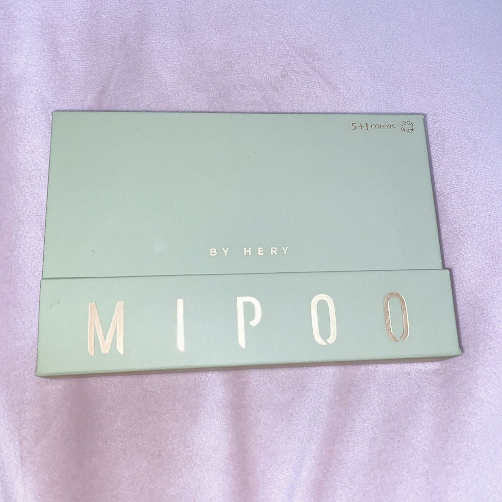 アイシャドウ&チーク/MiPOO/アイシャドウパレットを使ったクチコミ(1枚目)