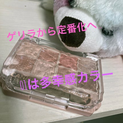 プティパレットアイズ/キャンメイク/パウダーアイシャドウを使ったクチコミ(1枚目)