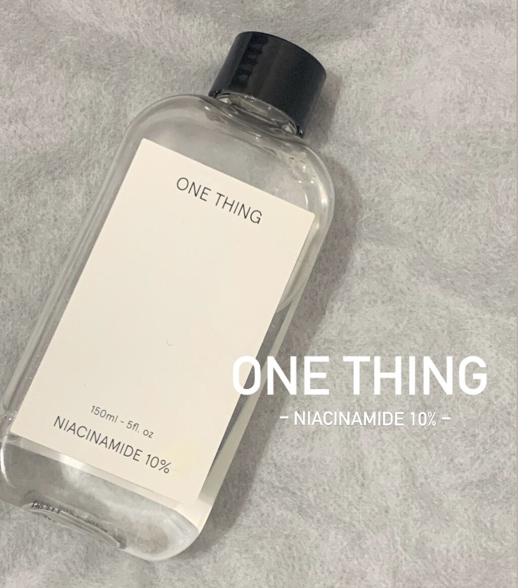 ナイアシンアミド化粧水/ONE THING/化粧水を使ったクチコミ（1枚目）