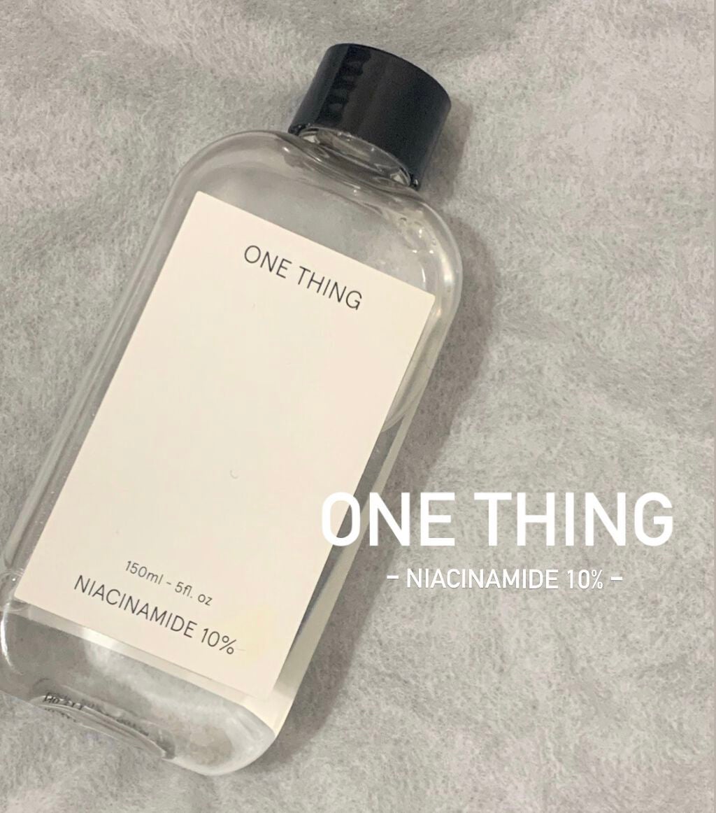 ナイアシンアミド化粧水/ONE THING/化粧水を使ったクチコミ(1枚目)